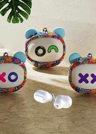 Face Change Bluetooth Earphones G05D 30mAh Battery + 200mAh Dock – Bluetooth 5.4, Type-C Charging, 10–15m Range