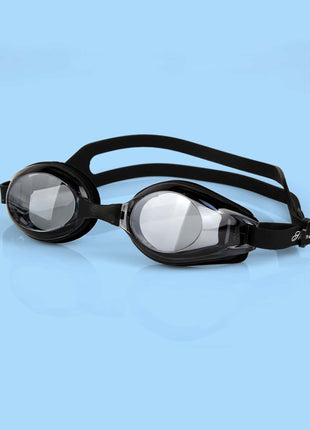 Short-Sighted Swimming Goggles -2.0 to -7.0 | Anti-Fog UV Mirror Lens | Leak-Proof Silicone