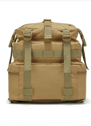 Tactical Backpack 50 L Large Capacity 1000D Polyester Military Style Rucksack MOLLE Webbing – Outdoor Hiking Camping Travel