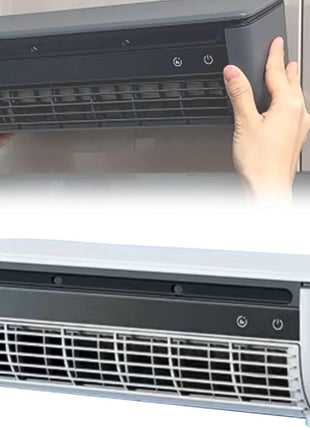 Wireless Charging Wall‑Mounted Portable Air Conditioner Fan – USB‑C Rechargeable, 3 Speeds, 13°C Rapid Cooling, Remote Control