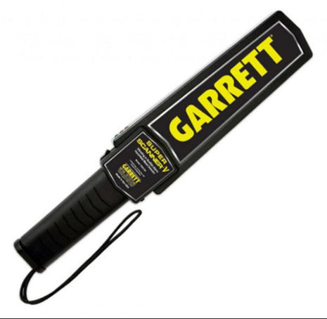 Super Security Metal Detector Scanner Wand – 10″ Scan Surface, High‑Sensitivity Body & Parcel Security Detector