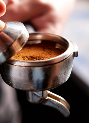 48 mm Coffee Tamper with Wooden Handle and Stainless Steel Base, Espresso Ground Coffee Press Tool