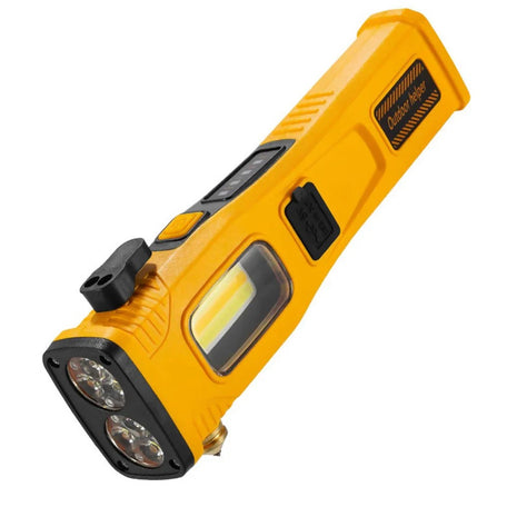 30W COB Multipurpose Emergency Flashlight – 2500 lm, USB Rechargeable, Safety Tools