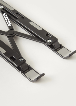 UNISYNC Portable Adjustable Laptop Stand – Aluminum Alloy Folding Computer Stand