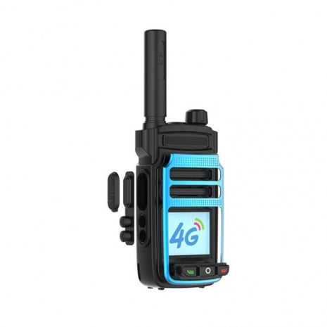 4G Walkie Talkie Android System 3000mAh Li-ion – Optional GPS – 1.77" Display – Red/Blue/Black