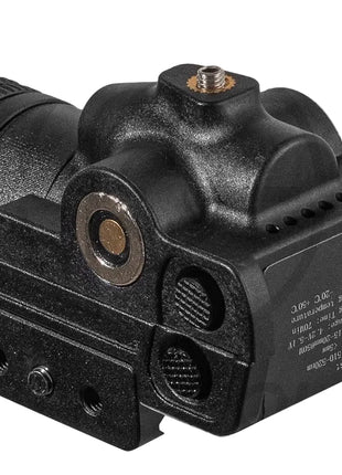 Mini Tactical Green Laser Flashlight 5W – Magnetic Rechargeable Under-Mount – Black Metal