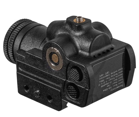 Mini Tactical Green Laser Flashlight 5W – Magnetic Rechargeable Under-Mount – Black Metal