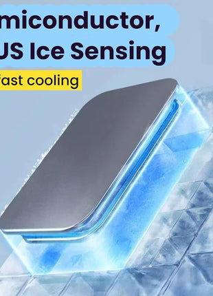 Wireless Charging Wall‑Mounted Portable Air Conditioner Fan – USB‑C Rechargeable, 3 Speeds, 13°C Rapid Cooling, Remote Control