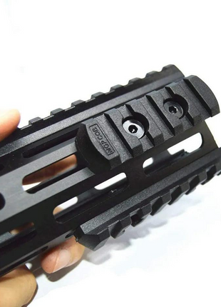 M-LOK Picatinny Rail Adapter Set – 5-Slot to 13-Slot – Lightweight Polymer – Fits Standard M-LOK Systems