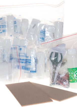 Regulation 3 First Aid Refill Kit – 27-Piece Factory Compliant Set with Burn Dressing, CPR, Gloves & Bandages