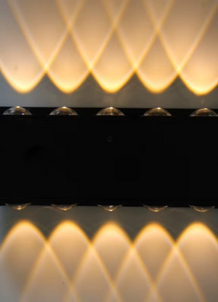 ABS Wall Solar Light – Outdoor LED, Weather resistant, Modern Design