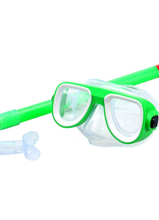Snorkel and Mask Set for Kids – Flexible Full-Rim