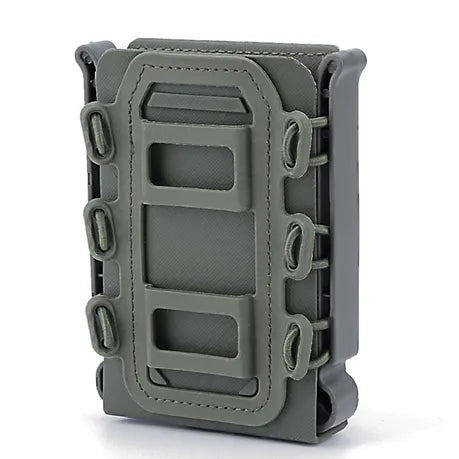 Tactical Mag Pouch for AR-15 – Soft Shell Nylon/Polymer – MOLLE & Belt Mount