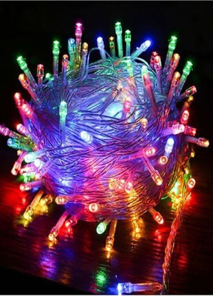 100 LED 10 m Multi-Function String Lights, 55 W Decorative Lights for Christmas, Weddings, Parties & Indoor Seasonal Decoration