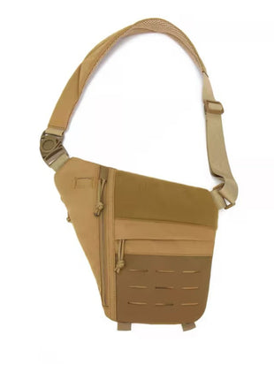 Men's Chest Bag 29cm Oxford Fabric Multi-Compartment Crossbody Daypack