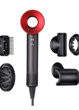 Hair Dryer 2000 W ABS Supersonic‑Style Purple with Attachments