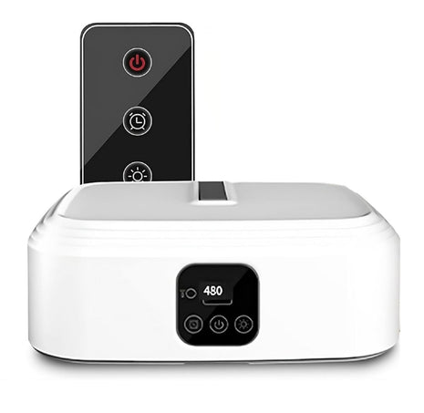 Portable Clothes Dryer 600W ABS – Fast Drying with UV & Timer – White