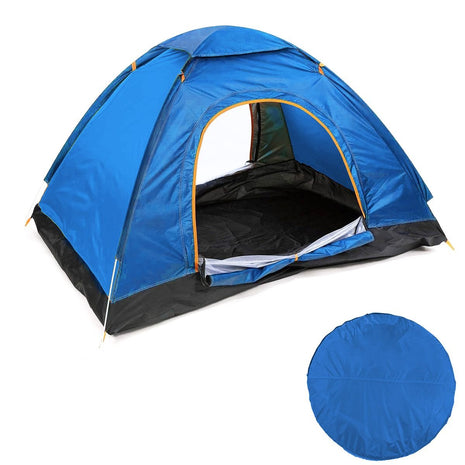 2-Person Pop-Up Tent – UV & Water-Resistant Polyester – Instant Setup – Compact Folding Design