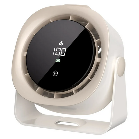Rechargeable Desk & Wall Fan – 4000 mAh 3-Speed USB Fan