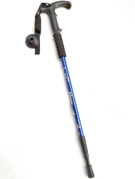 Telescopic Hiking Pole 65–135cm – Lightweight Aluminum Stick with EVA Grip