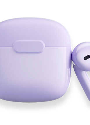 Norden Echo TWS Bluetooth Earphones – True Wireless, Bluetooth 5.0, Charging Case, 10m Range, Type-C Charging, Compatible with Android & iOS - Purple