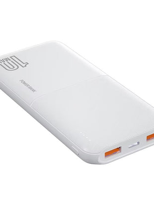 10000mAh Power Bank – Dual Input Type-C & Micro USB – USB-A Output – Lithium-Ion