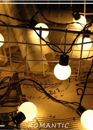 RGB String Lights – USB LED Strip with Remote & App – Multicolor Water resistant PC Globe