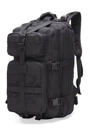 Outdoor Backpack 25 ml Waterproof Polyester 11″W x 19.7″H 4‑Compartment with Rain Cover