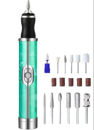 Electric Nail Care Kit 20,000RPM – 19-Piece USB Rechargeable Nail File Set