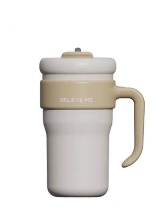 800ml Stainless Steel Insulated Travel Mug with Straw