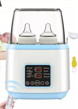 8-in-1 Milk Warmer & Steriliser – 4-Bottle Capacity – 170W – BPA-Free – Dual Voltage – Quiet