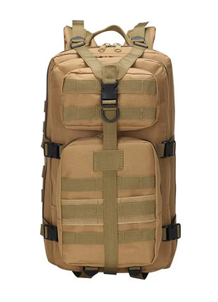 Outdoor Backpack 25 ml Waterproof Polyester 11″W x 19.7″H 4‑Compartment with Rain Cover