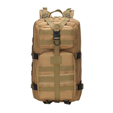 Outdoor Backpack 25 ml Waterproof Polyester 11″W x 19.7″H 4‑Compartment with Rain Cover