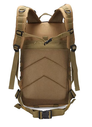 Outdoor Backpack 25 ml Waterproof Polyester 11″W x 19.7″H 4‑Compartment with Rain Cover