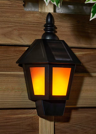 Solar Wall Light Outdoor Waterproof - Warm & Cool Light Modes