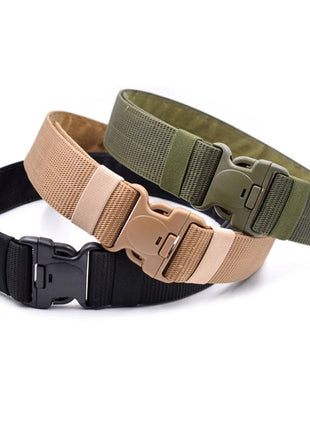 Tactical Nylon Belt 135cm Quick-Release Military-Style Utility Belt