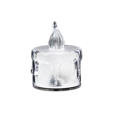 LED Flameless Candles – 24 Pack Warm White Flickering Tea Lights