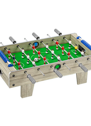 4-in-1 Tabletop Game Set – Compact Wood Game Table with Pool, Air Hockey, Table Tennis & Foosball – Accessories Included