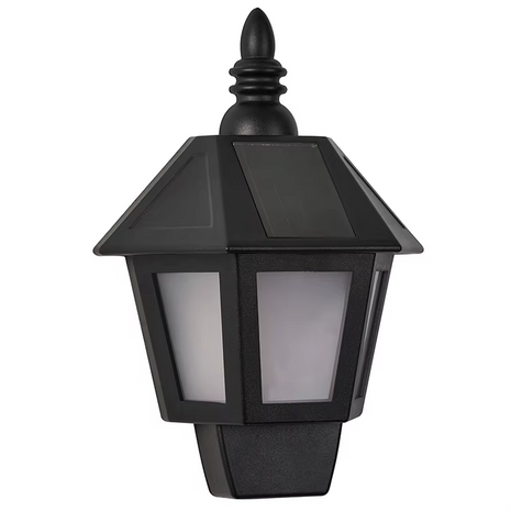 Solar Wall Light Outdoor Waterproof - Warm & Cool Light Modes