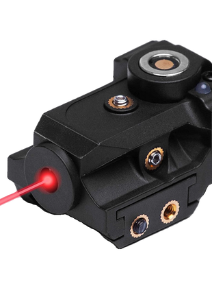 Green Dot Sight 1.8″×1.1″×1.7″ Compact Green Laser <5 mW Rechargeable Black Nylon