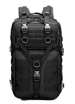 Tactical Backpack 50 L Large Capacity 1000D Polyester Military Style Rucksack MOLLE Webbing – Outdoor Hiking Camping Travel