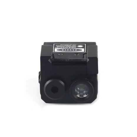 Rail‑Mounted LED Flashlight & Green Laser Combo – 350 lm + 5 mW – USB‑C Rechargeable – Fits 21 mm Rails
