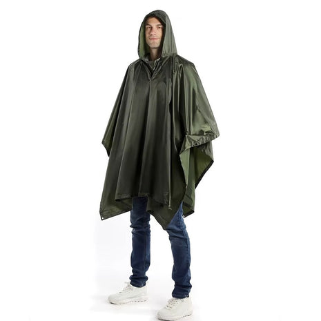 Adult Outdoor Rain Poncho 140 × 200 cm Waterproof Polyester Cape