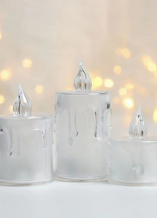 LED Flameless Candles – 24 Pack Warm White Flickering Tea Lights