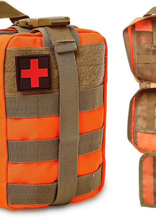 Tactical First Aid Pouch 21×15×10 cm | 1000D Oxford | Emergency Survival – Multiple Colours