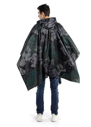 Adult Outdoor Rain Poncho 140 × 200 cm Waterproof Polyester Cape