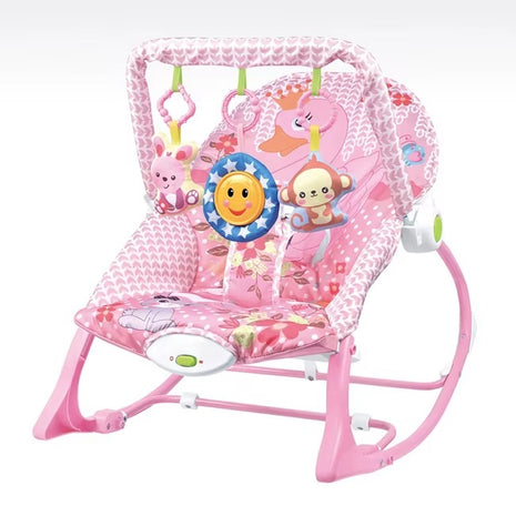 Infant-to-Toddler Rocker Chair 18kg – Soothing Vibration & Musical Toy Bar