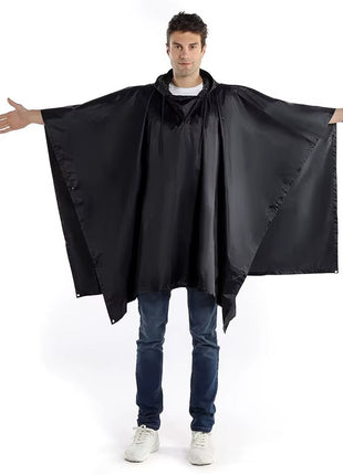 Adult Outdoor Rain Poncho 140 × 200 cm Waterproof Polyester Cape