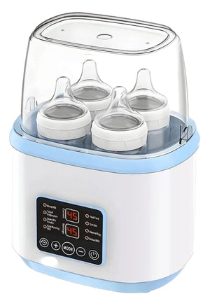 8-in-1 Milk Warmer & Steriliser – 4-Bottle Capacity – 170W – BPA-Free – Dual Voltage – Quiet