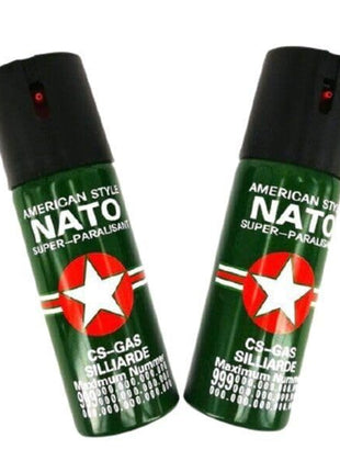 Pepper Spray 20ml Self-Defense Keychain – Aluminium Canisters – Flip-Top Stream Spray